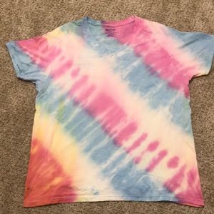 Homemade tie-dye tshirt